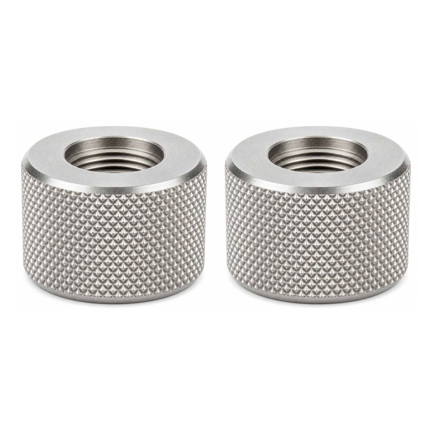 2pcs Stainless Steel .936 Bull Thread Protector 1/2"x28 for .223 556 22LR 9MM