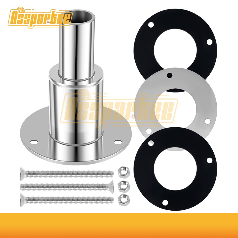 24mm Pipe Tube for Diesel Heaters 316 Stainless Steel Thru Hull Exhaust Fittings