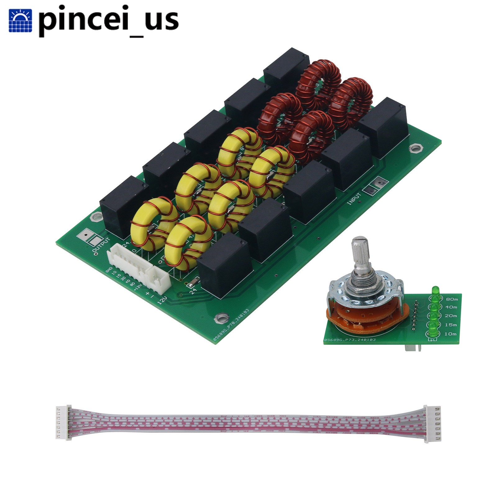 Low Pass Filter Module for Shortwave Power Amplifier Unit High Quality LPF RF