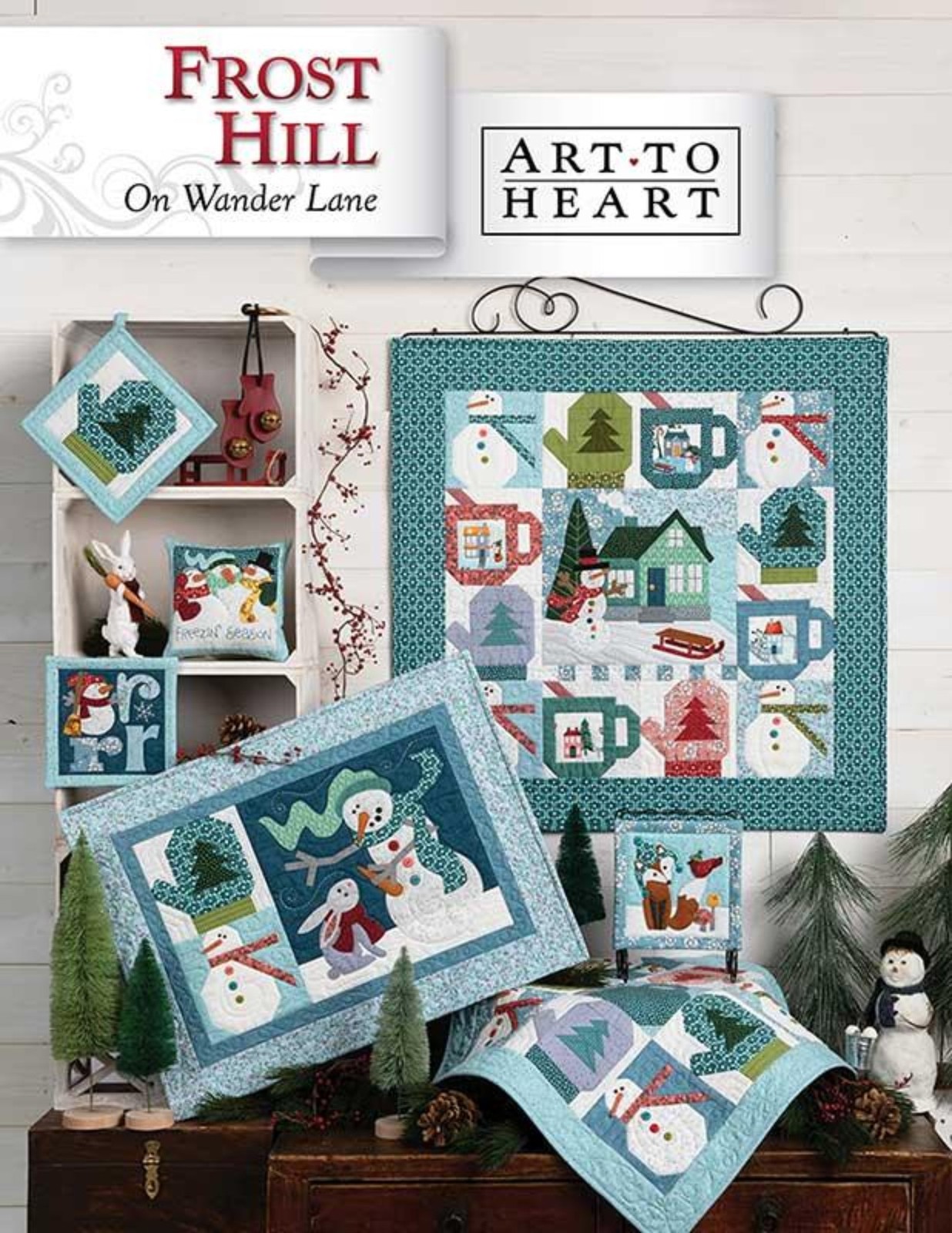 Frost Hill on Wander Lane Project Book by Art to Heart=Nancy Halvorsen