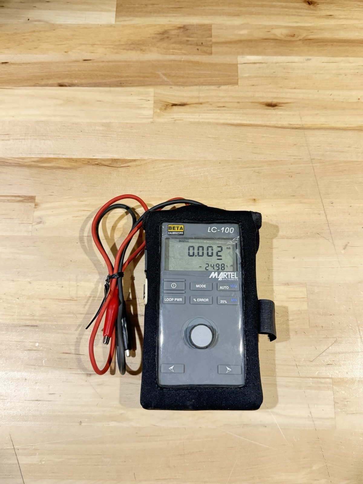 MARTEL ELECTRONICS LC-100 PRECISION LOPP CALIBRATOR (SHIPS FREE)