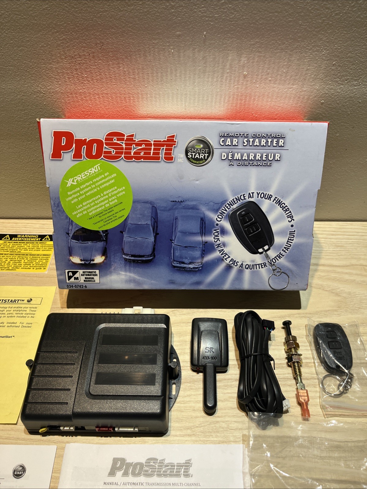 Pro Start Remote Control Car Starter CT-3271 Pro Start 950' (290 m) Range NEW!