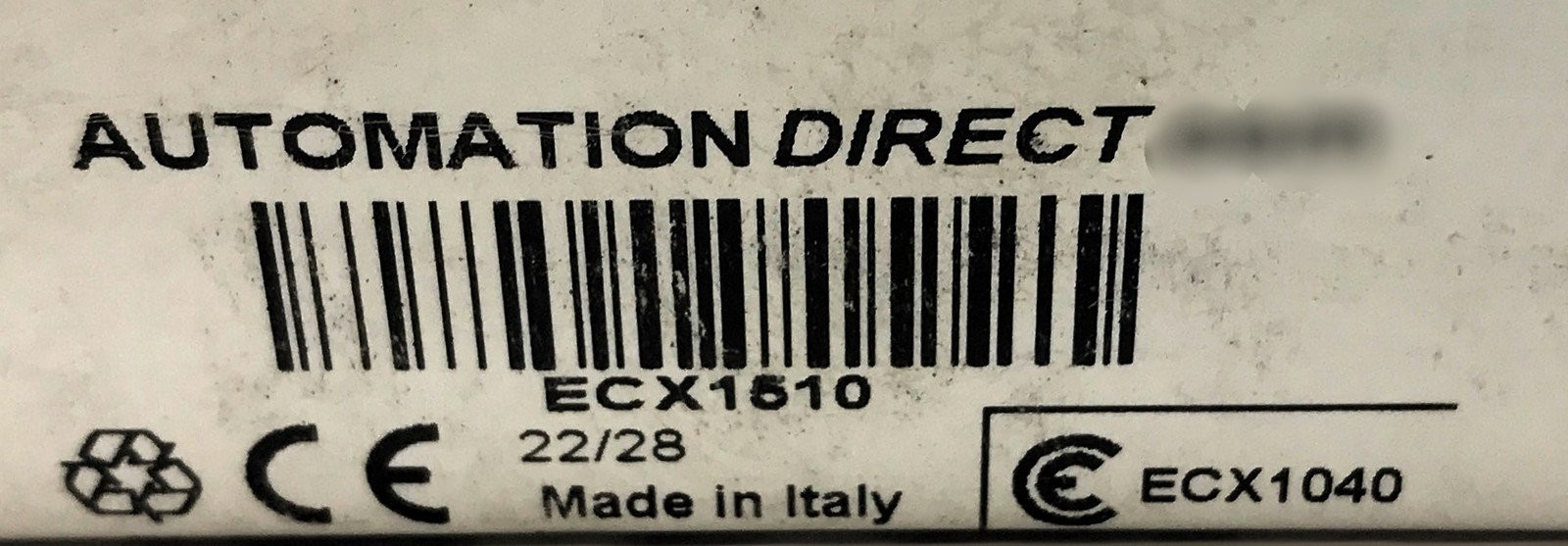 Automation Direct Selector Switch ECX1510 NOS