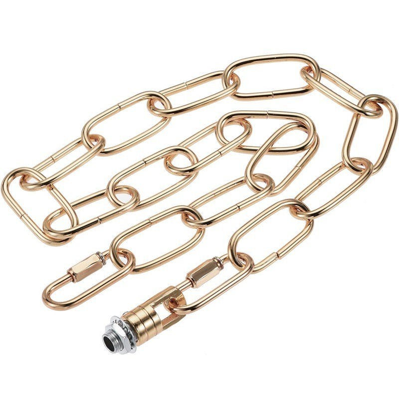 1m Iron Hanging Chain with Buckle 4 Pack for Pendant Light Installation