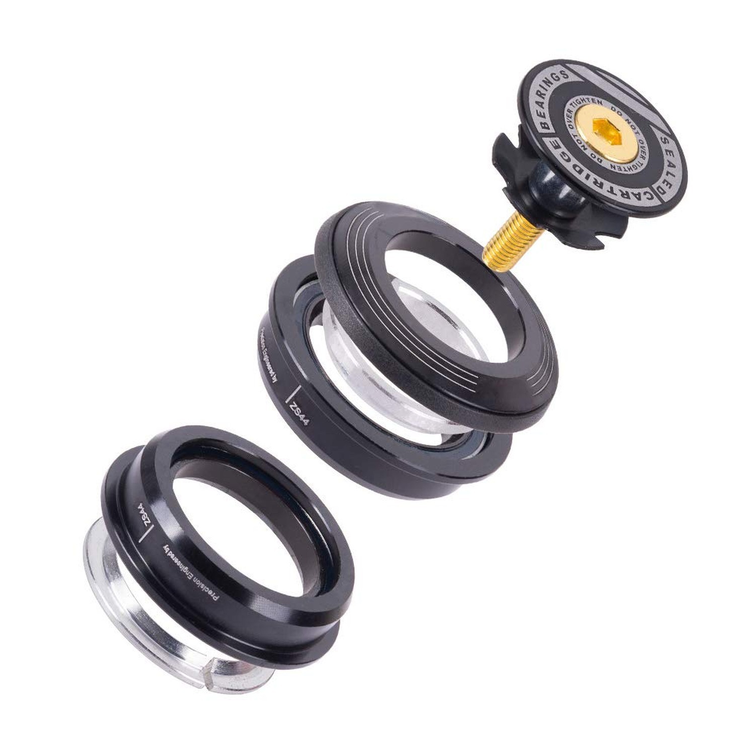 Mountain Bike 4444S Headset 44mm 1-1/8" Bike Headset Spacer,Bicycle Headset K...