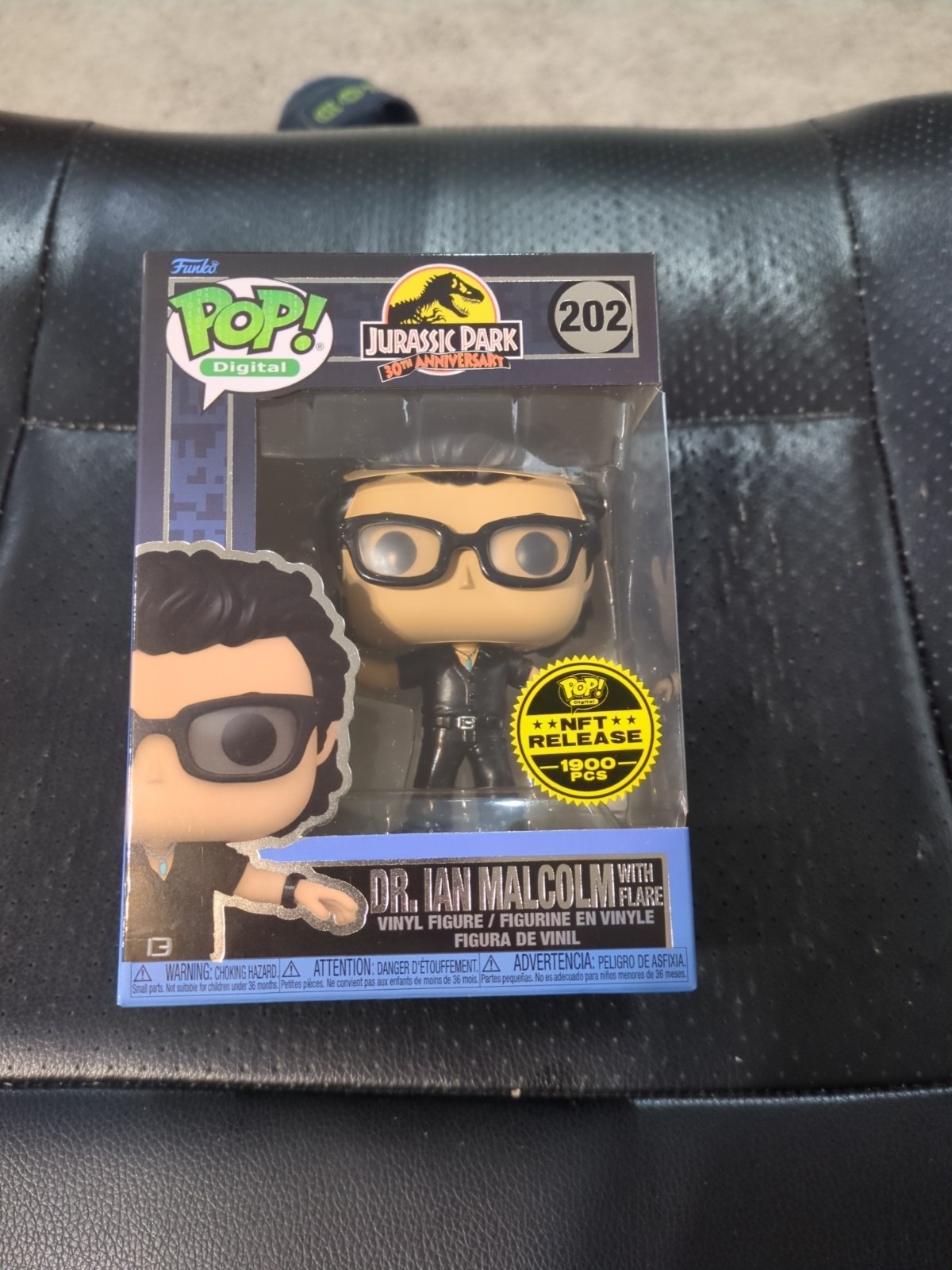 Funko Pop! Vinyl: Jurassic Park  Dr. Ian Malcolm with Flare #202 (Digital)