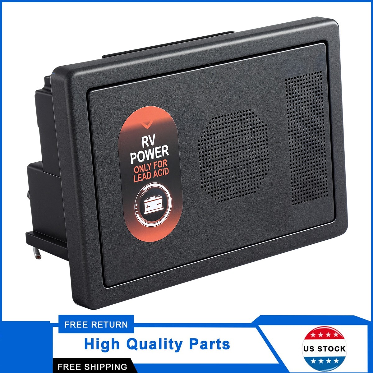 WF-8735-AD Auto-Detect Series Converter WF8735-P Black 30 Amp 30 Amp Power Black