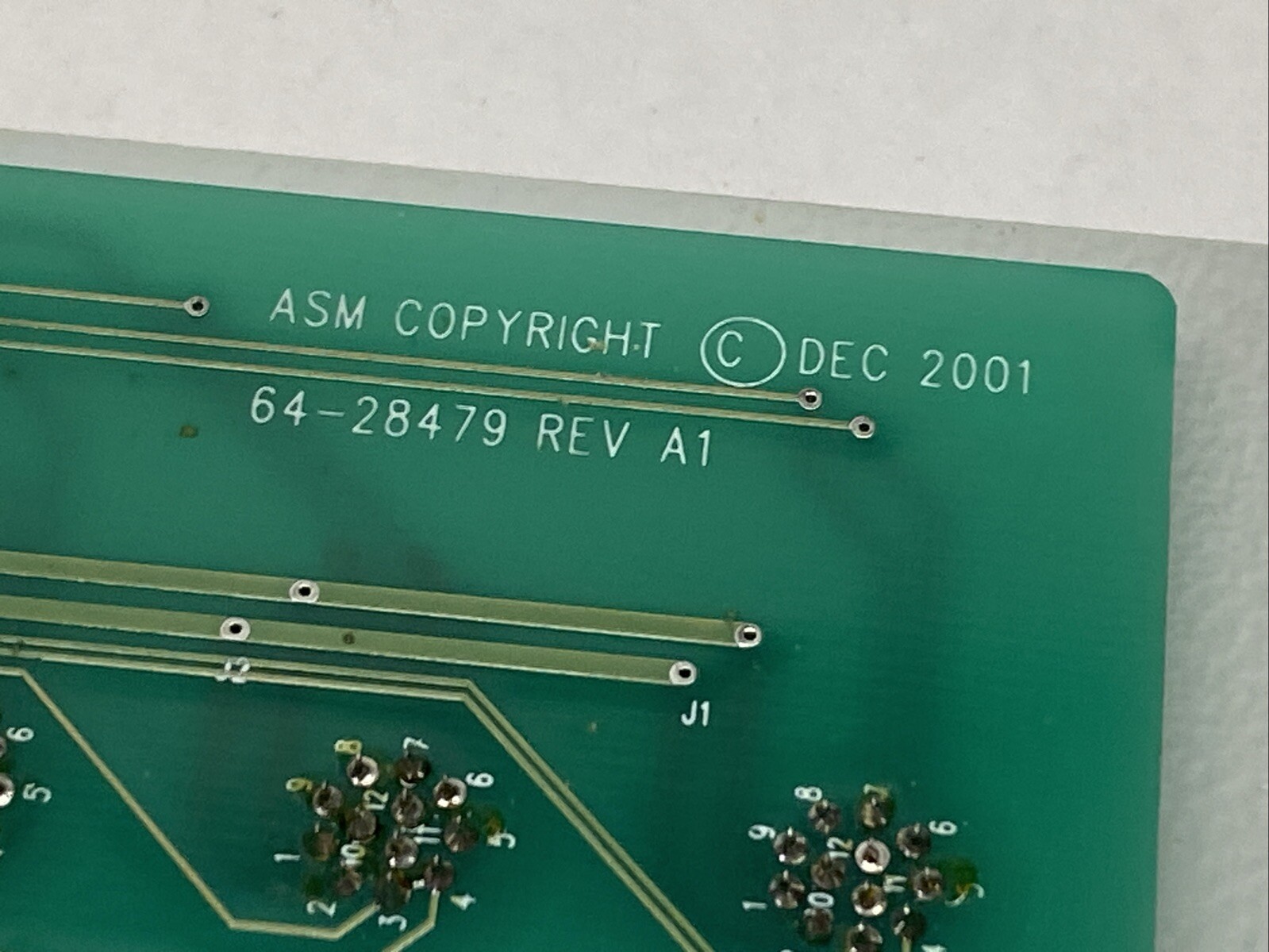 ASM 64-28479 Rev A1 PCB Assembly Connector Board