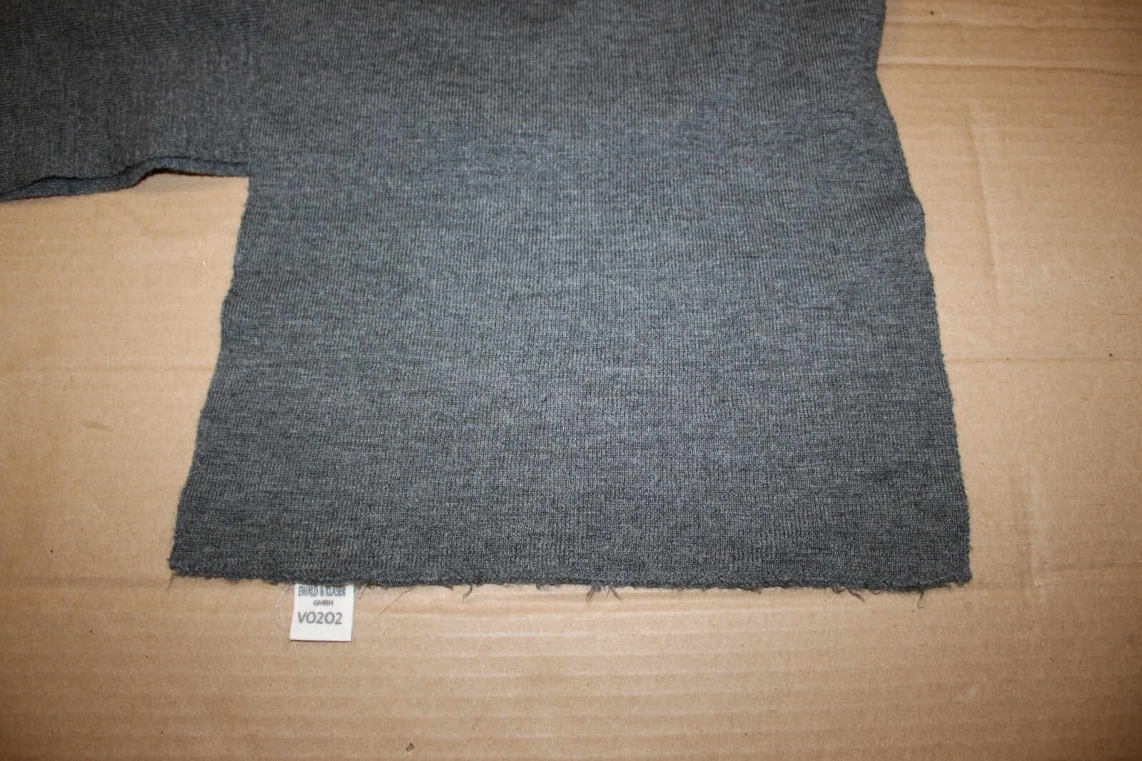 Vintage German Army Military Winter Wool Scarf Grey 52"x12" Winter Warm Fashion