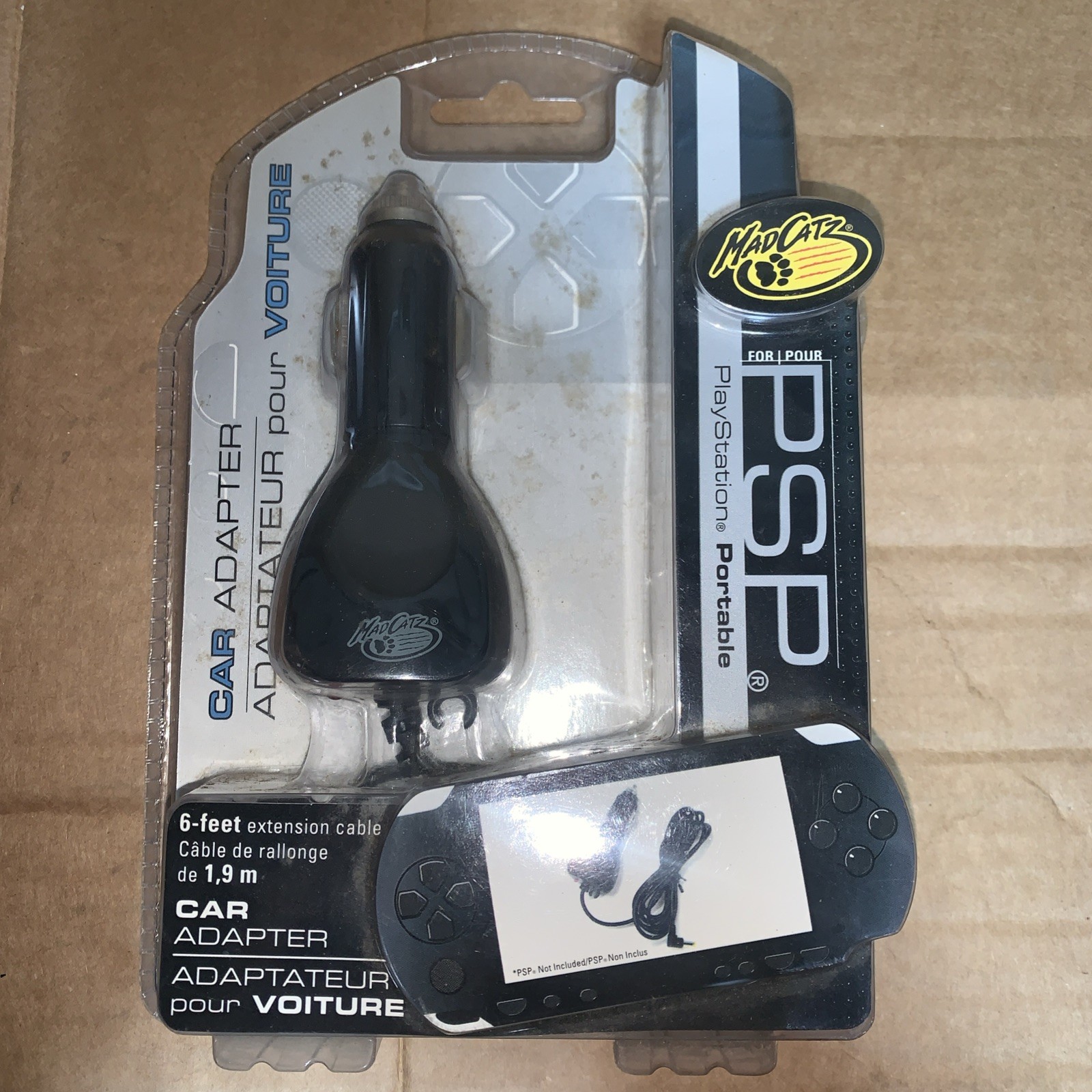 Sony PSP Mad Catz Car Adapter - BRAND NEW Sealed