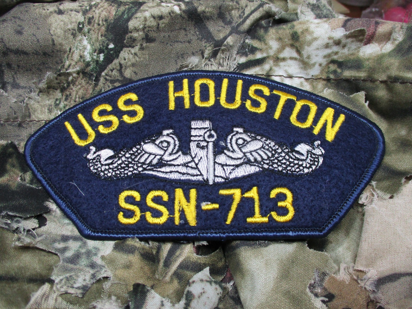 USS Houston SSN-713 Military Patch