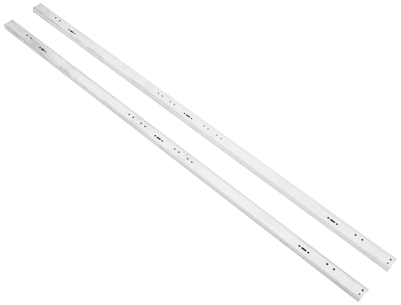American Garage Door Vertical Track (1 pair) 1, Silver