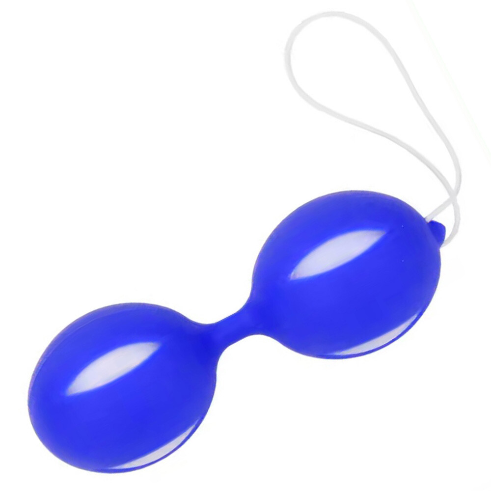 Silicone Smart Duo Kegel Balls 2 oz Weight Double Ball Kegels Exercise for Women