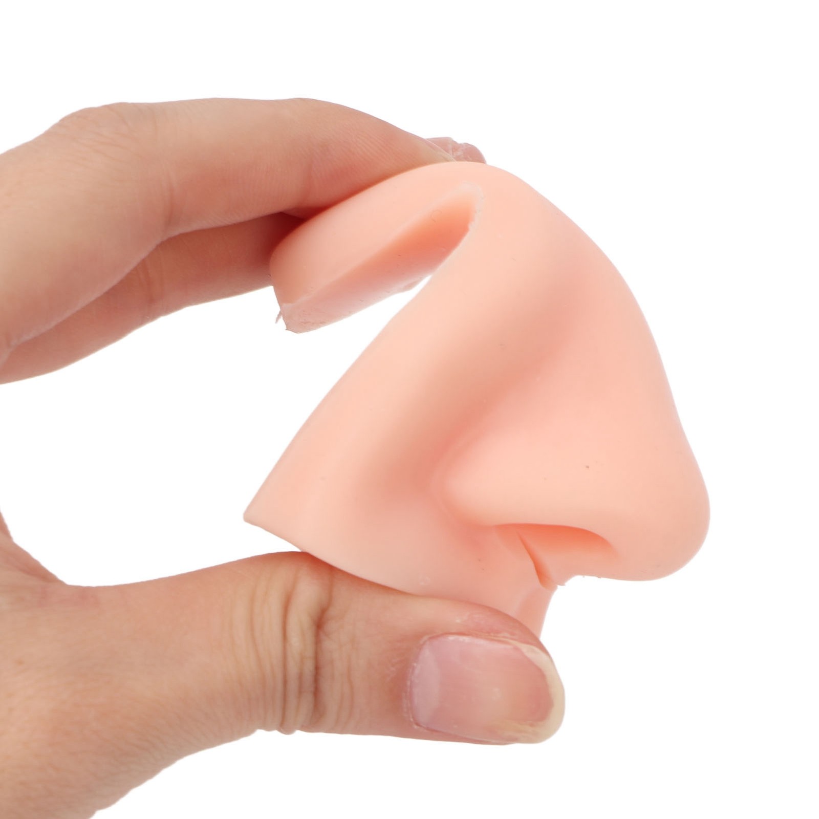 3 Pcs Silicone Nose Model For Suture Practice Teaching Beauty School Display