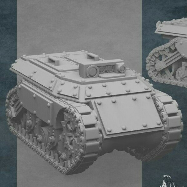 Demolition Vehicle  X 1- Imperial Tank of the Starbourne Guard, Battle Division