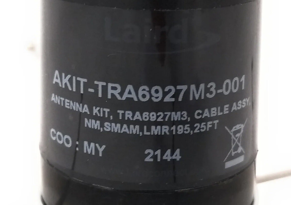 BOSCH AKIT-TRA6927M3-001, 4G/3G Multiband Phantom Antenna W/ 25 ft cable & mount