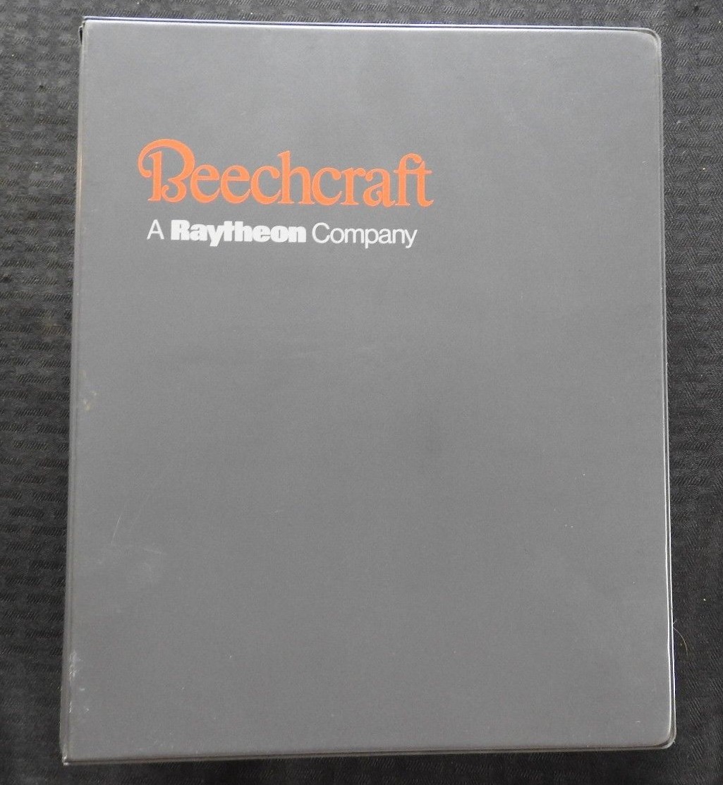 1978-85 BEECHCRAFT KING AIR 90 A90 B90 LJ1-LJ501 AIRCRAFT PARTS CATALOG MANUAL