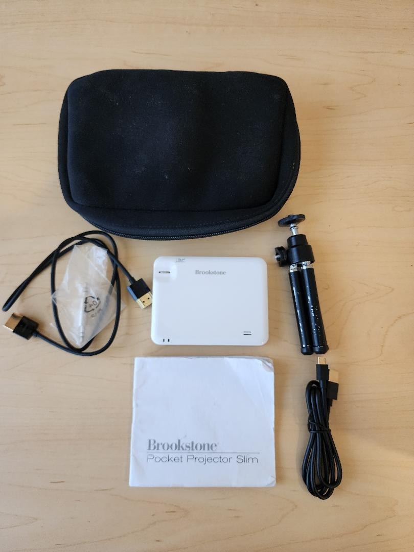 Brookstone Pocket Projector Slim