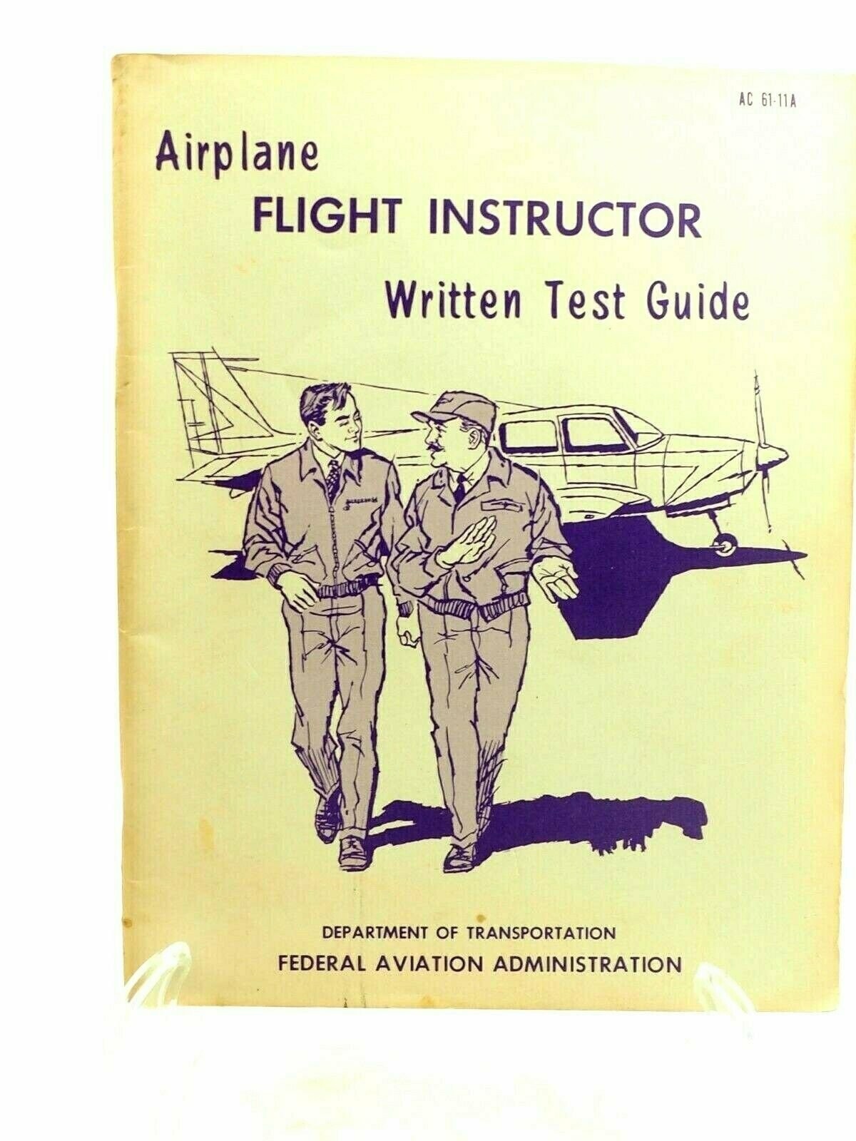 Airplane Flight Instructors Written Test Guide 1967 AC-61-11A