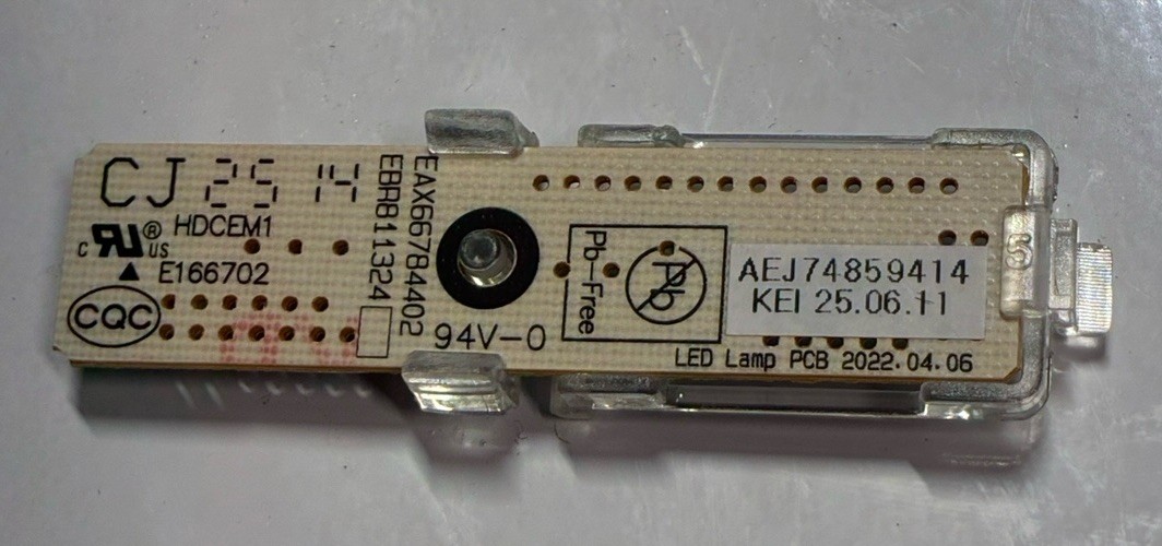 Holder Assembly Lamp #AEJ74859414  LG