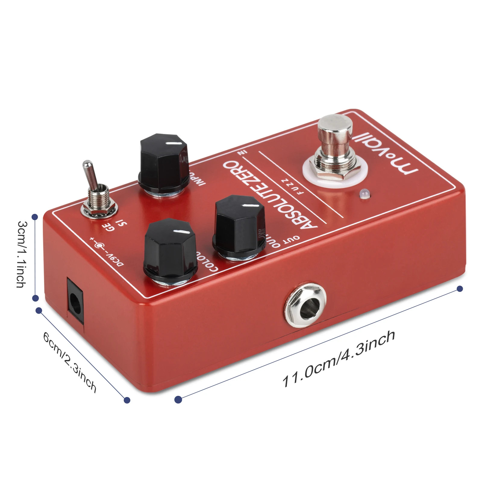 2026 New Absolute Zero Fuzz Guitar Effect Pedal
