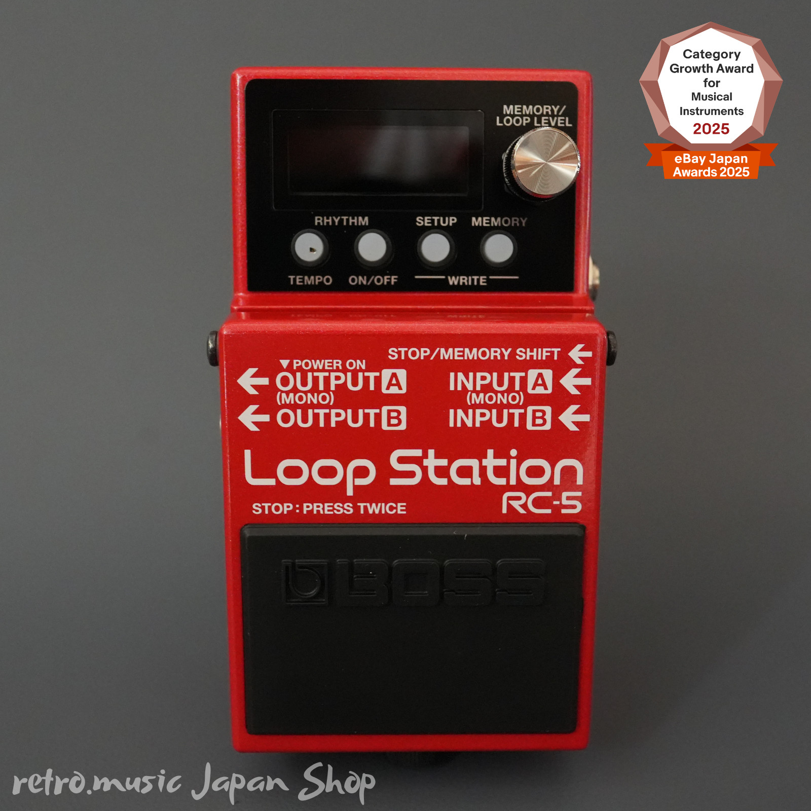 BOSS RC-5 Loop Station Guitar Effects Pedal Brand New