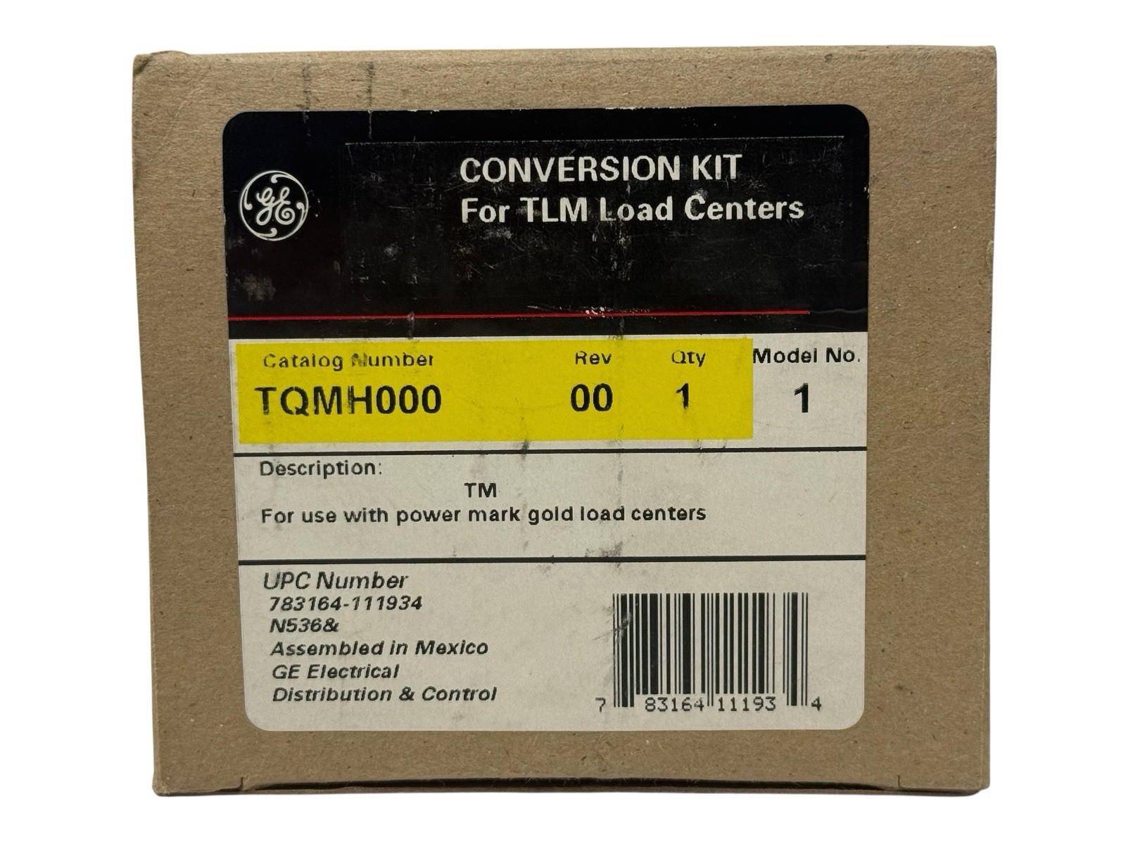 GE THMB000 Conversion Kit for TLM Load Center USE w/ PowerMark Plus