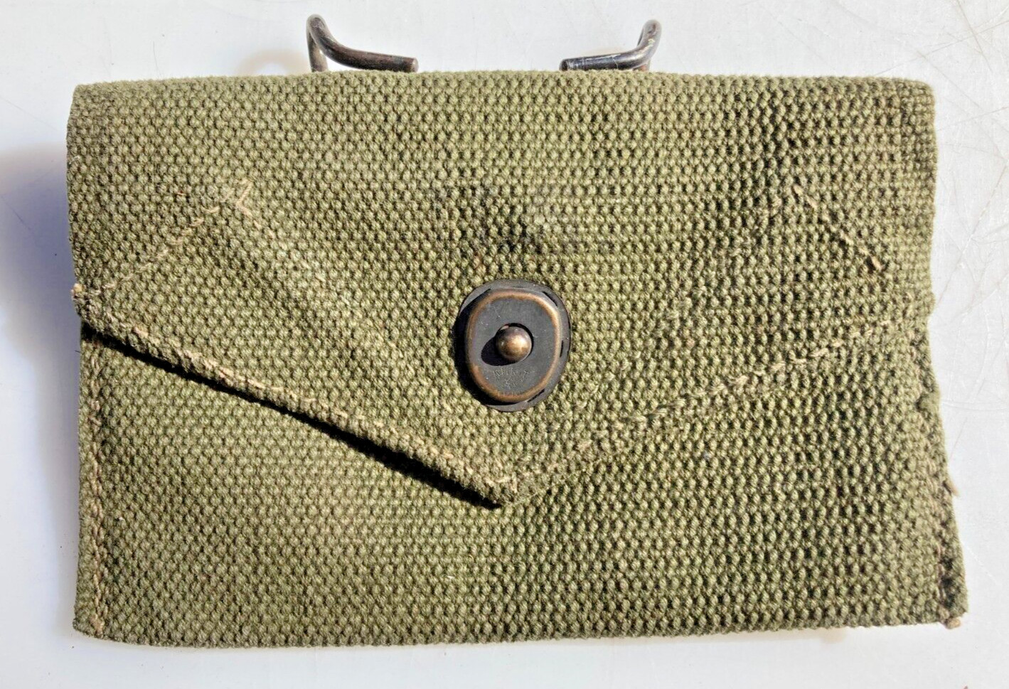 WW2 US Army Military M1942 First Aid Pouch FA Field Gear Equipment