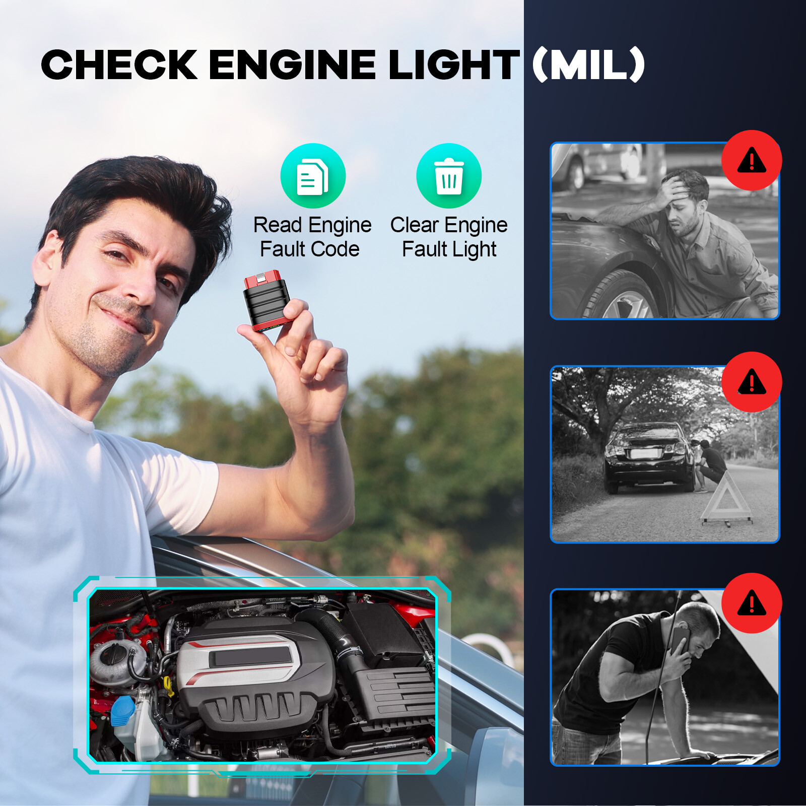 Thinkdiag mini Bluetooth All System OBD2 Scanner Car Diagnostic Tool Code Reader