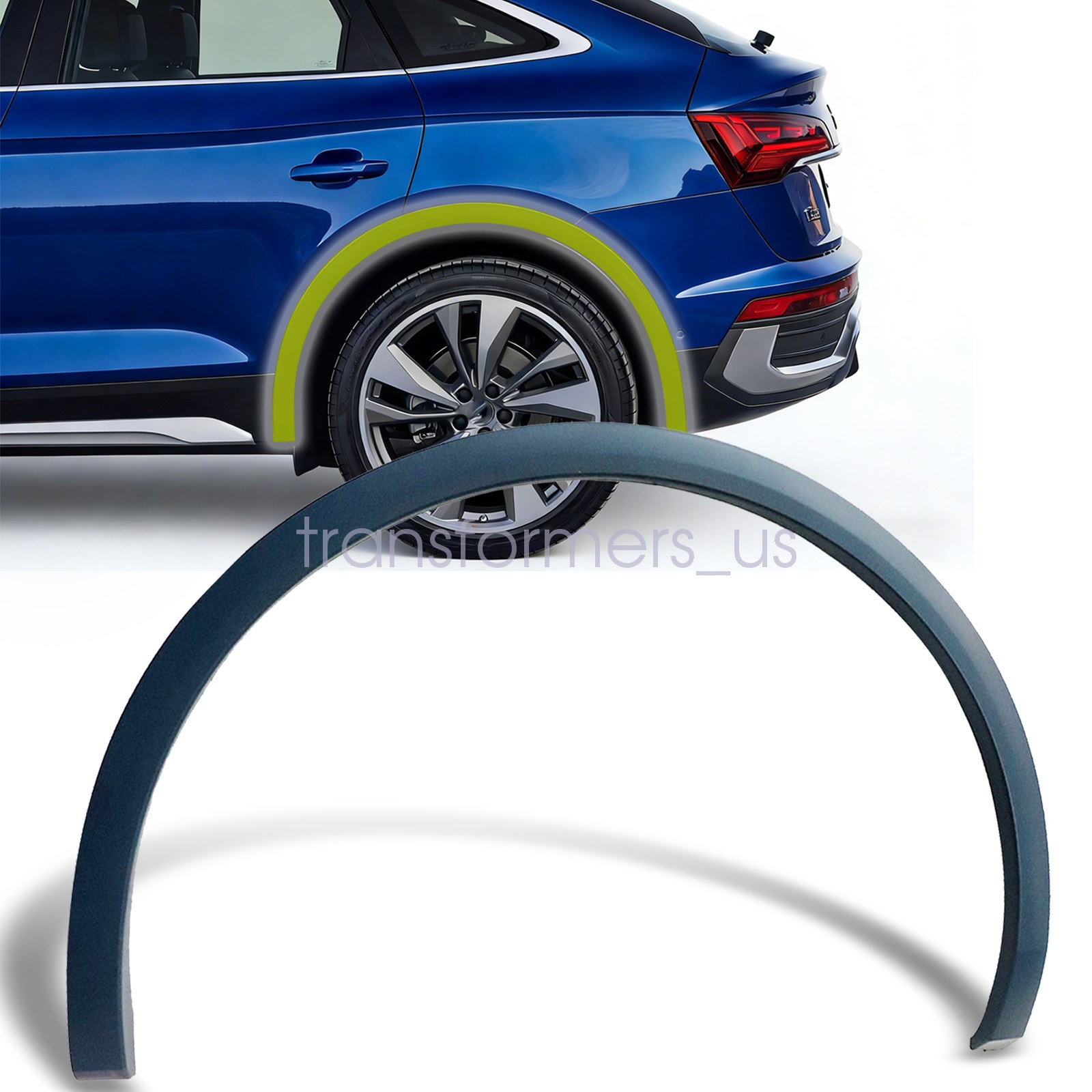 Rear Left Fender Flare Wheel Opening Molding For 2018-2024 Q5 SQ5 80A853817AGRU
