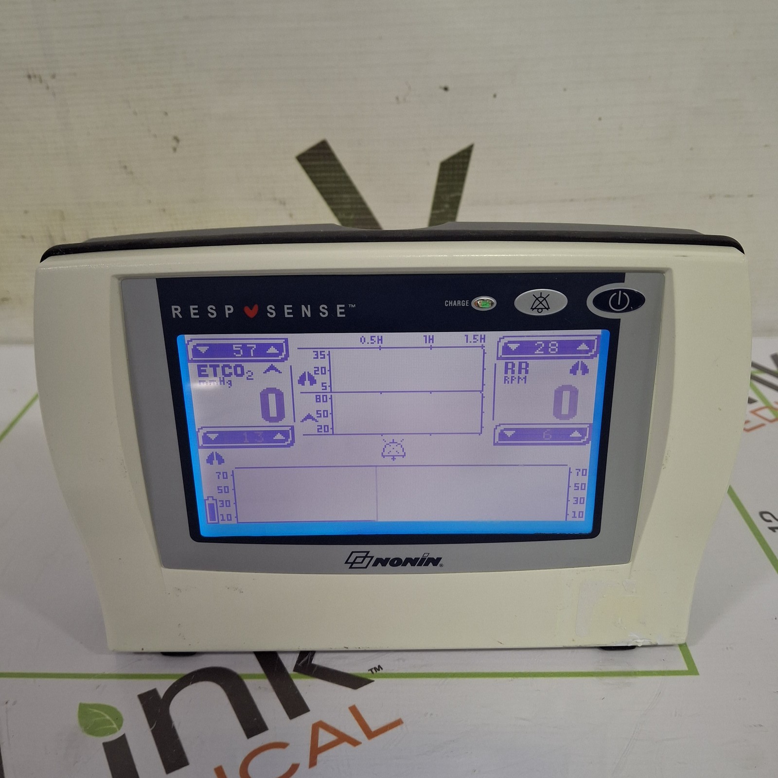 Nonin Medical RespSense LS1R-9R Capnograph Respiratory Monitor