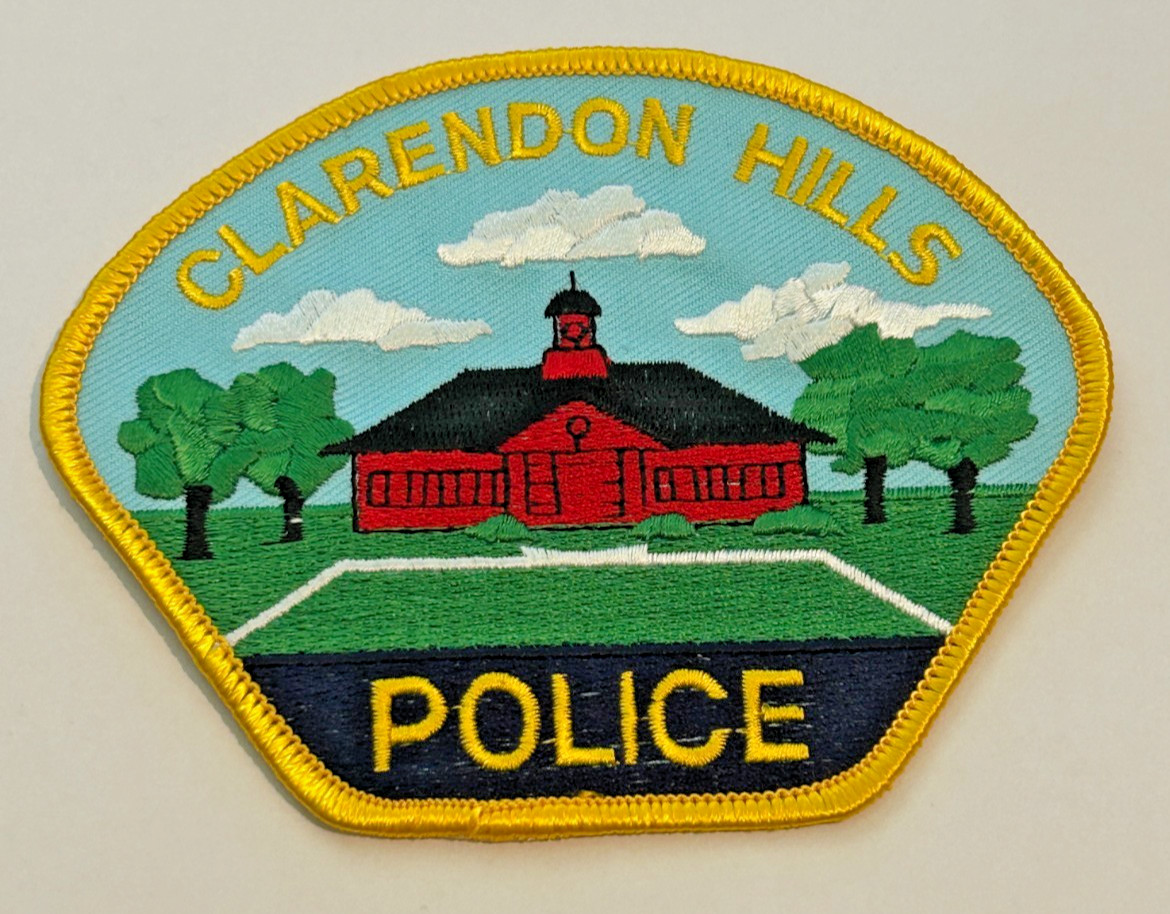 Clarendon Hills Illinois Police Patch Unused