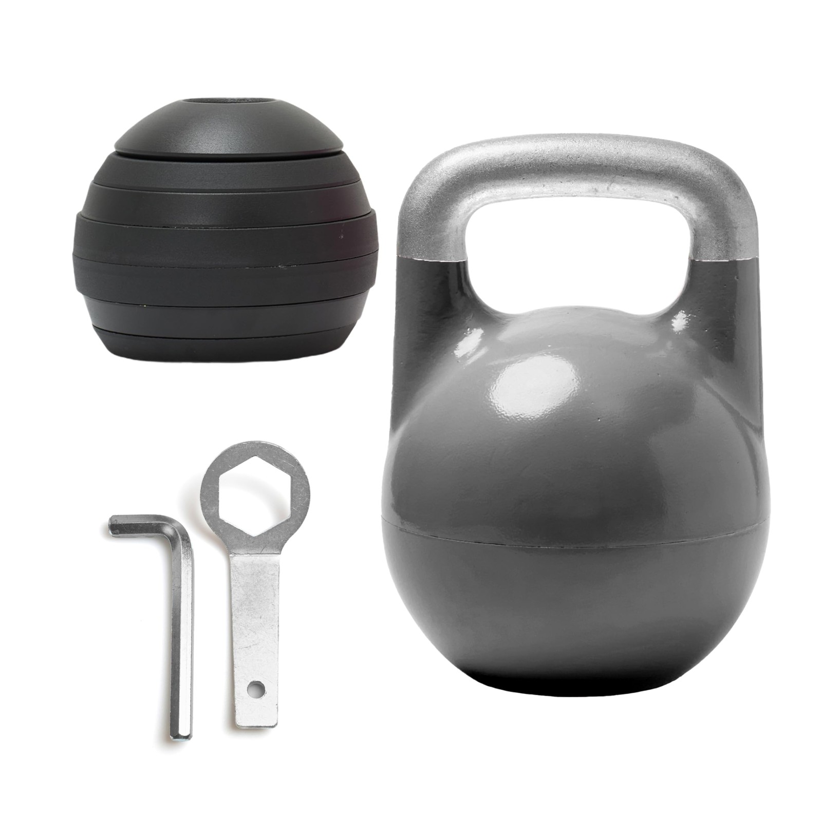 Adjustable Competition Kettlebell - Adjustable Weight from 26 lb to 70 lb - I...