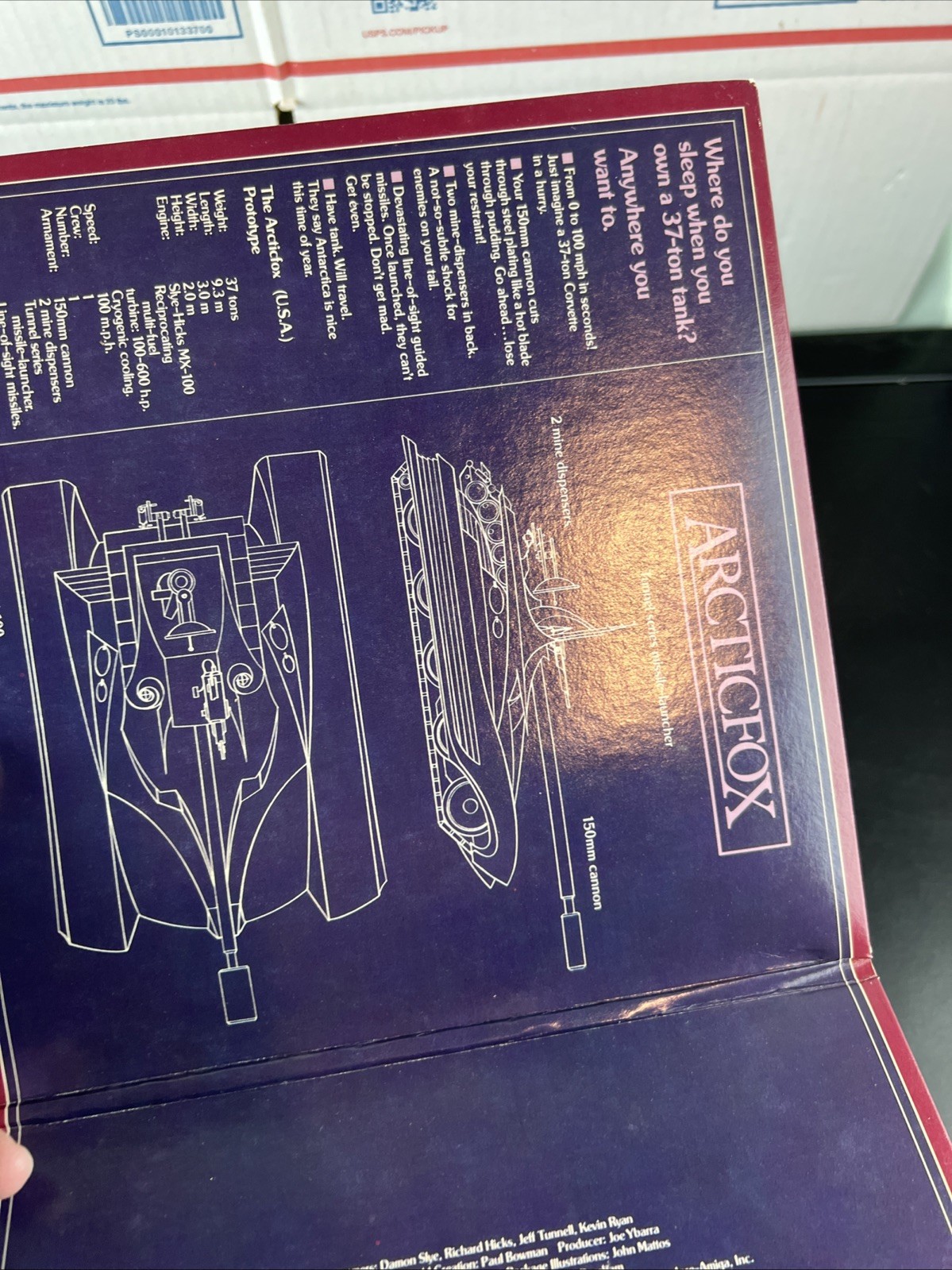 Artic Fox Computer Game Software Tested/Works IBM Tandy