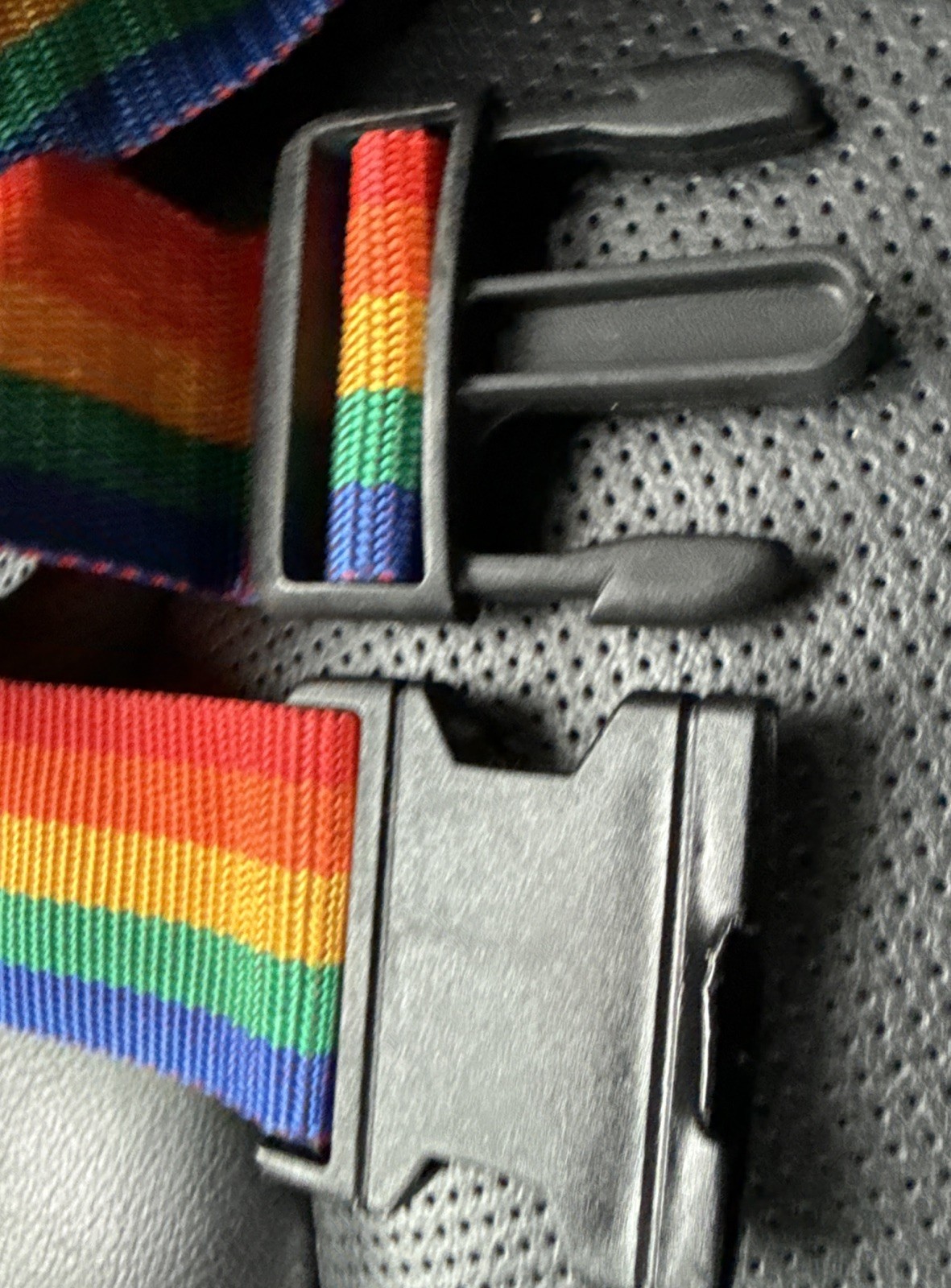 Rainbow Strap Adjustable 39-72” Pride Strap Nylon 2” Wide