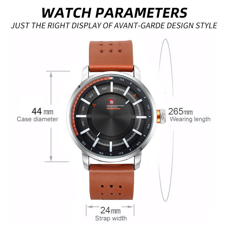 Modern Trends Classic Elements Watch Sports Watch Fashion Waterproof