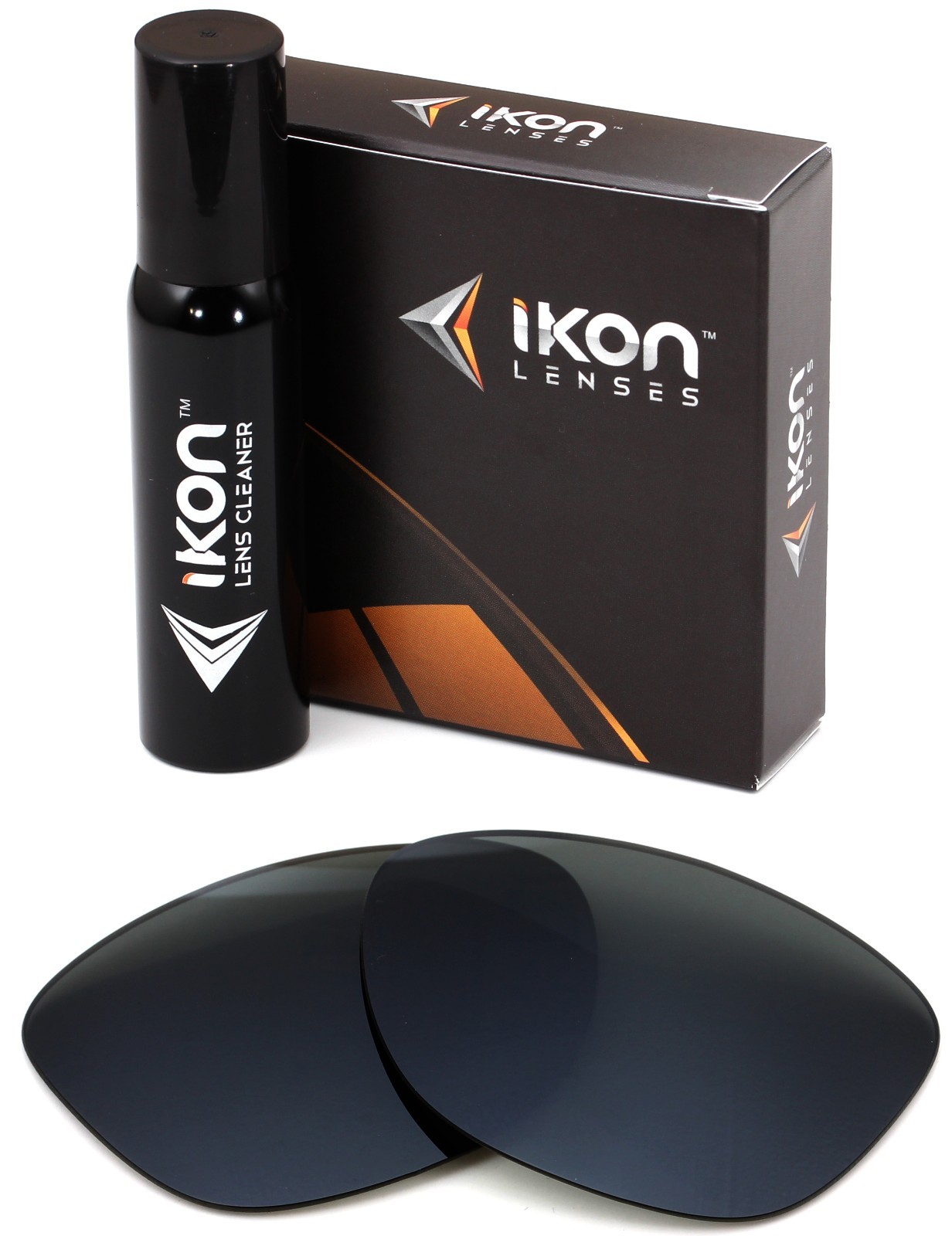 Polarized IKON Replacement Lenses For Ray Ban RB4181 Sunglasses - Black
