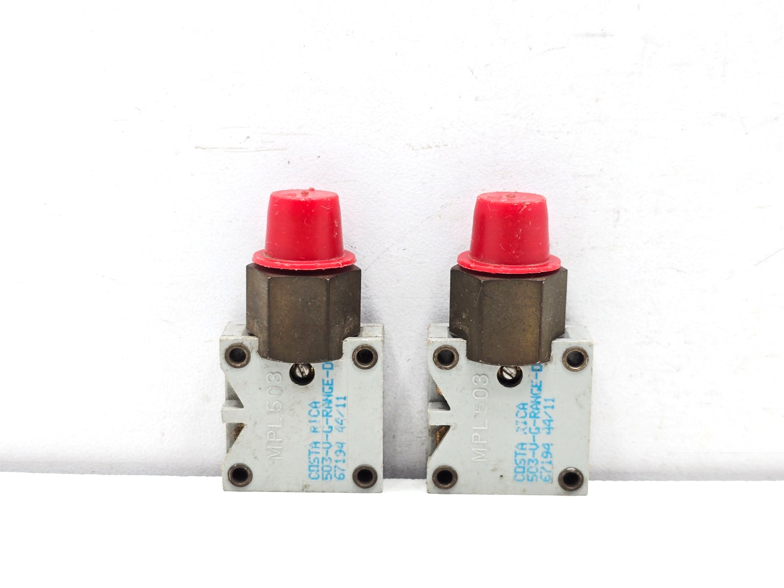 MPL-503-V-G-RANGE-D AIR PRESSURE SWITCH MPL503 COSTA RICA LOT OF 2