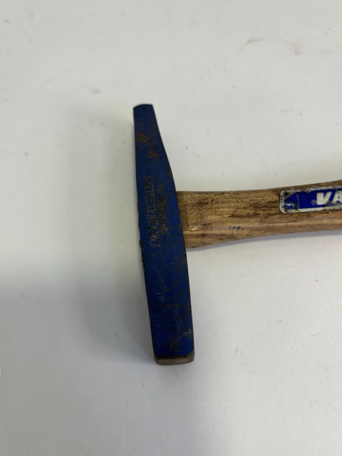 vaughan cross peen hammer vintage metalworking hammer wood handle