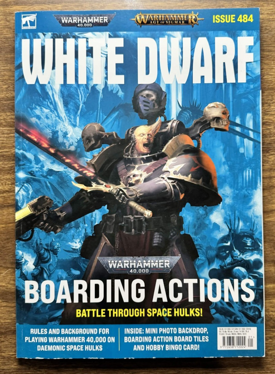 White Dwarf Issue 484 January 2023 - Warhammer 40k Age of Sigmar