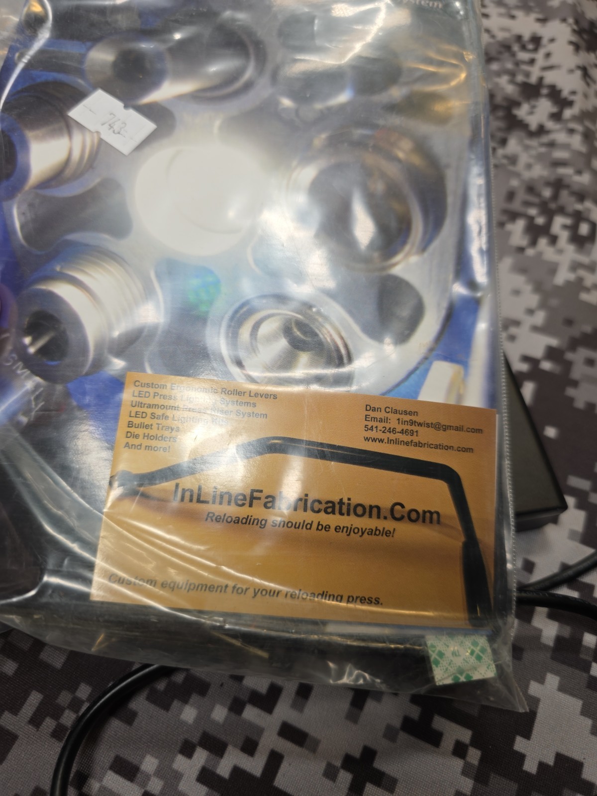 INLINE FABRICATION SKYLIGHT LED LIGHTING KIT DILLON XL 650 RELOADING RELOAD