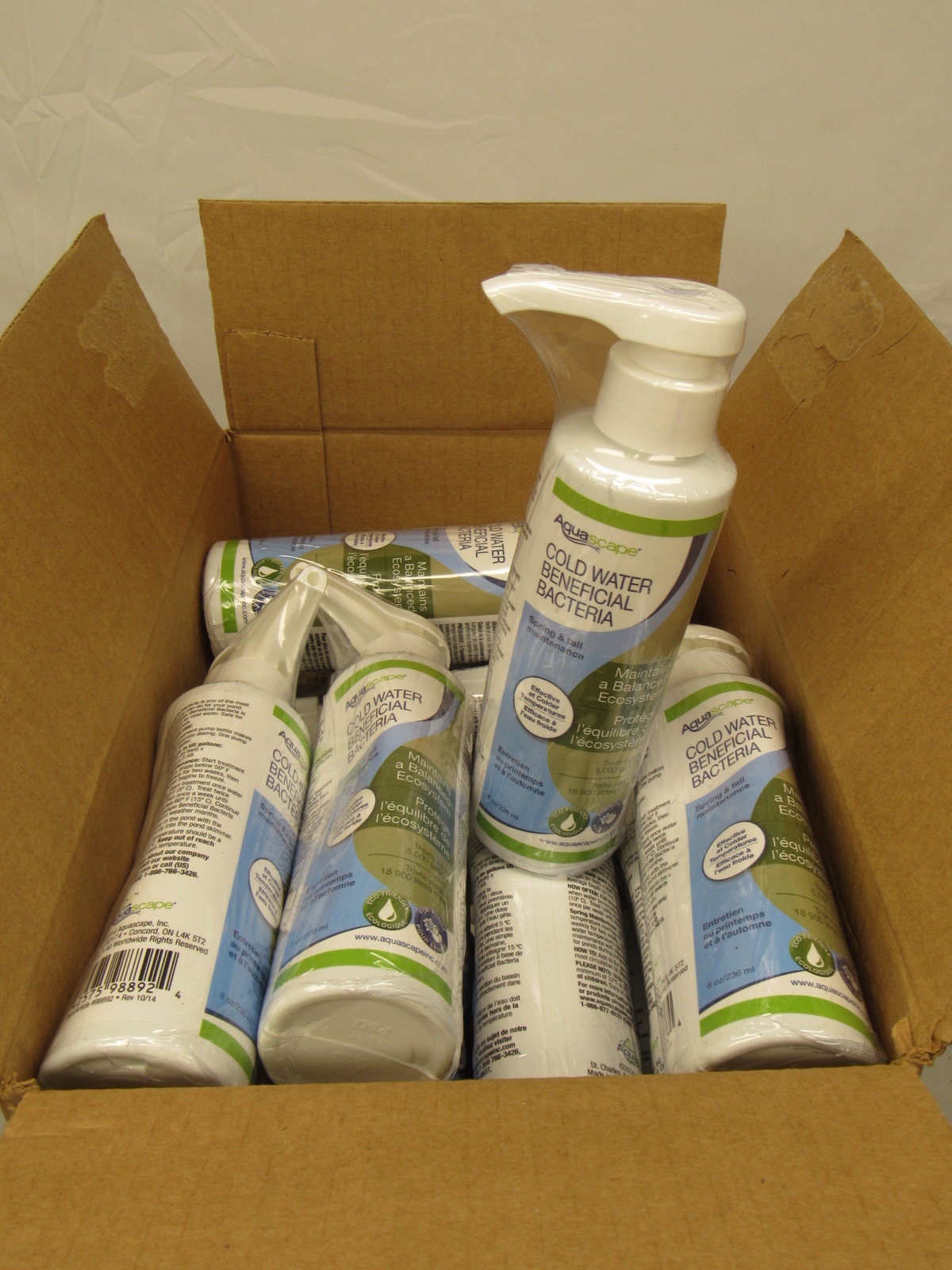 Lot of 17 Aquascape 98892 Cold Water Beneficial Bacteria for Pond and Water