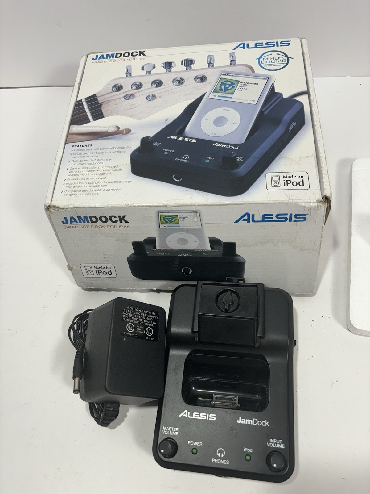 ALESIS JAMDOCK PRACTICE DOCK FOR IPOD