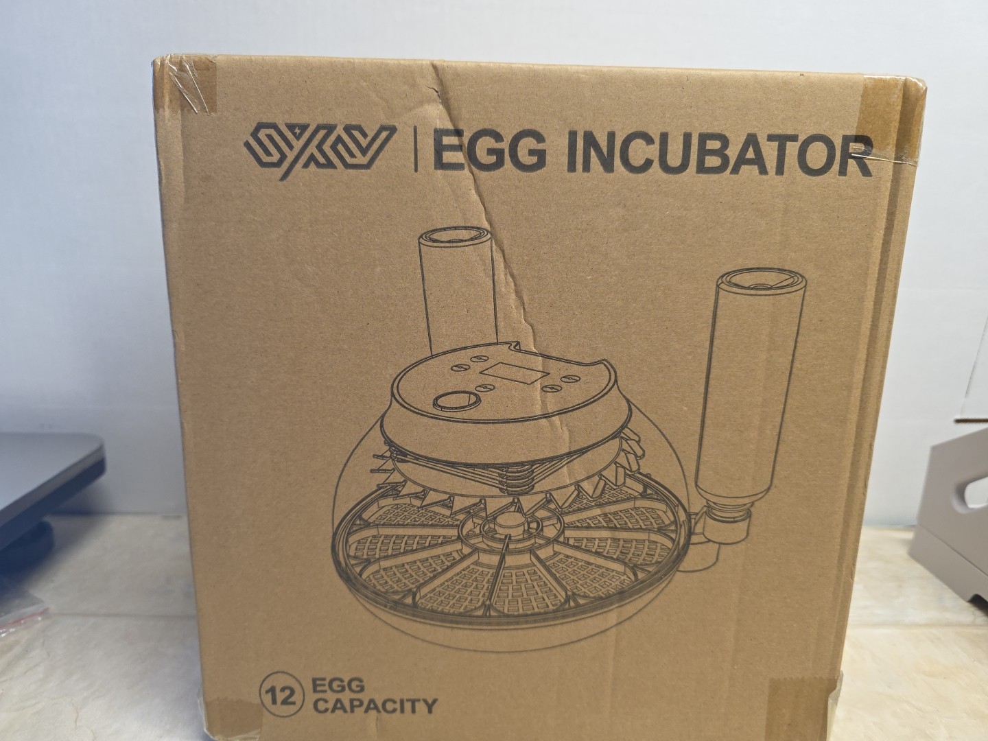 Innsky Incubator for Hatching Eggs,12 Egg Incubator with Automatic Egg...