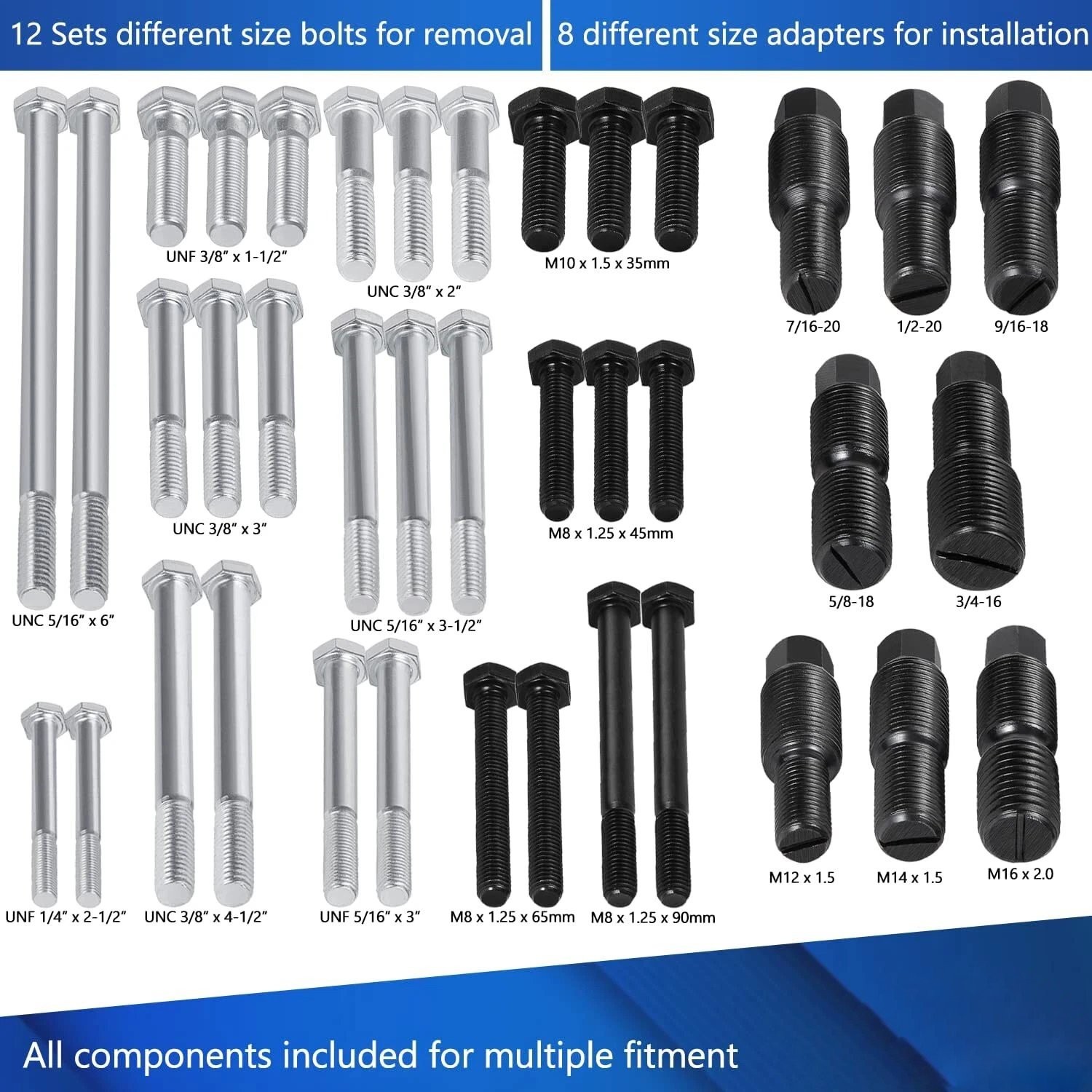 4531 Harmonic Balancer Puller +Installer Kit for Harmonic Balancer, Drive Pulley