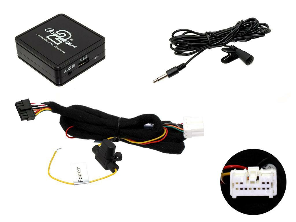 CTANSBT001 A2DP BLUETOOTH INTERFACE HARNESS FITS NISSAN ALMERA & MICRA