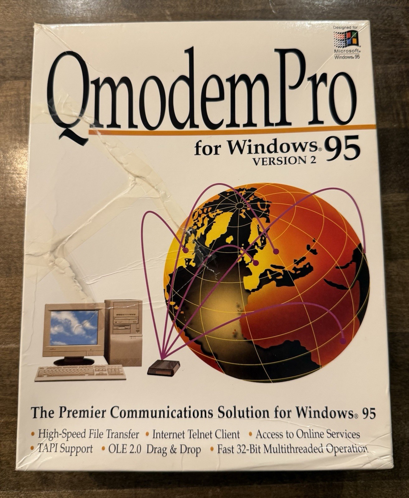 Qmodem Pro  Professional Communication Software  Windows 1995 V2 G1N