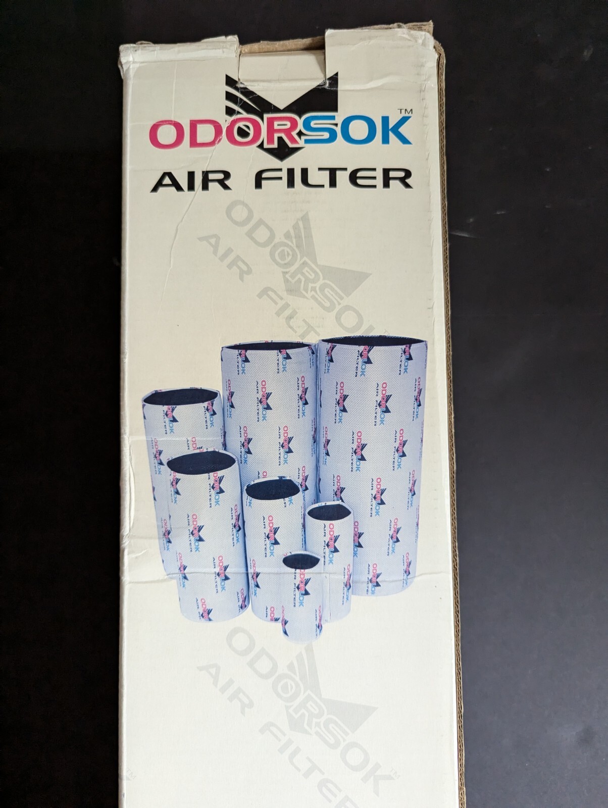 ODORSOK AIR FILTER W/ MULTI LAYERED CARBON Filter BAG - 300MM X 800MM  1700CFM