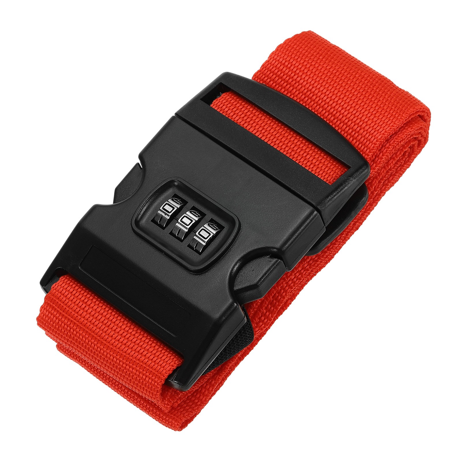 Luggage Straps with Combination Lock TSA Approved,Red