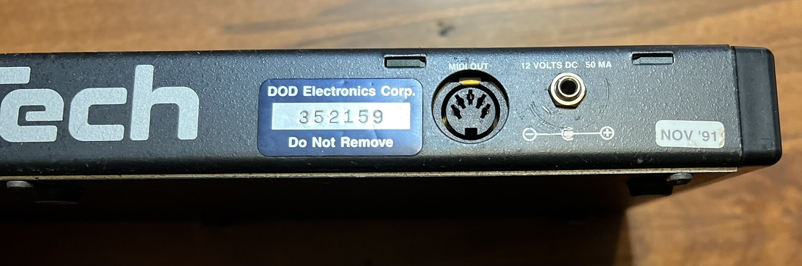 Digitech MC7 MIDI Foot Controller